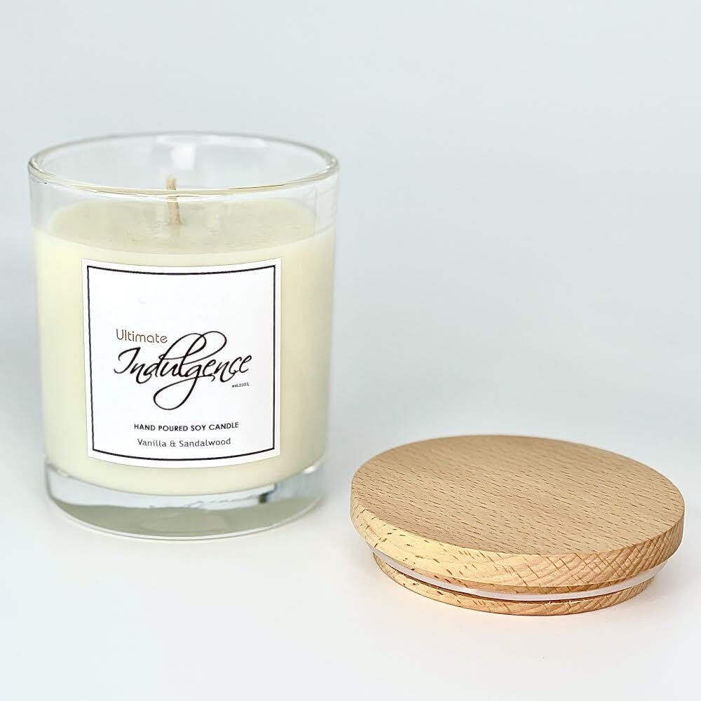 Vanilla and Sandalwood Soy Candle
