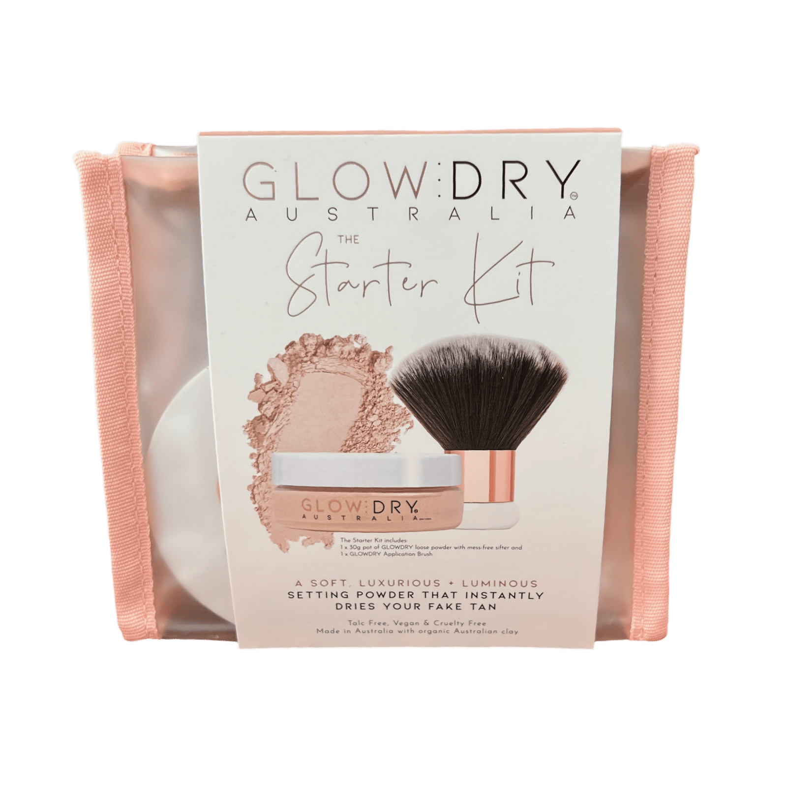 GlowDry Fake Tan Drying Powder - Starter Kit