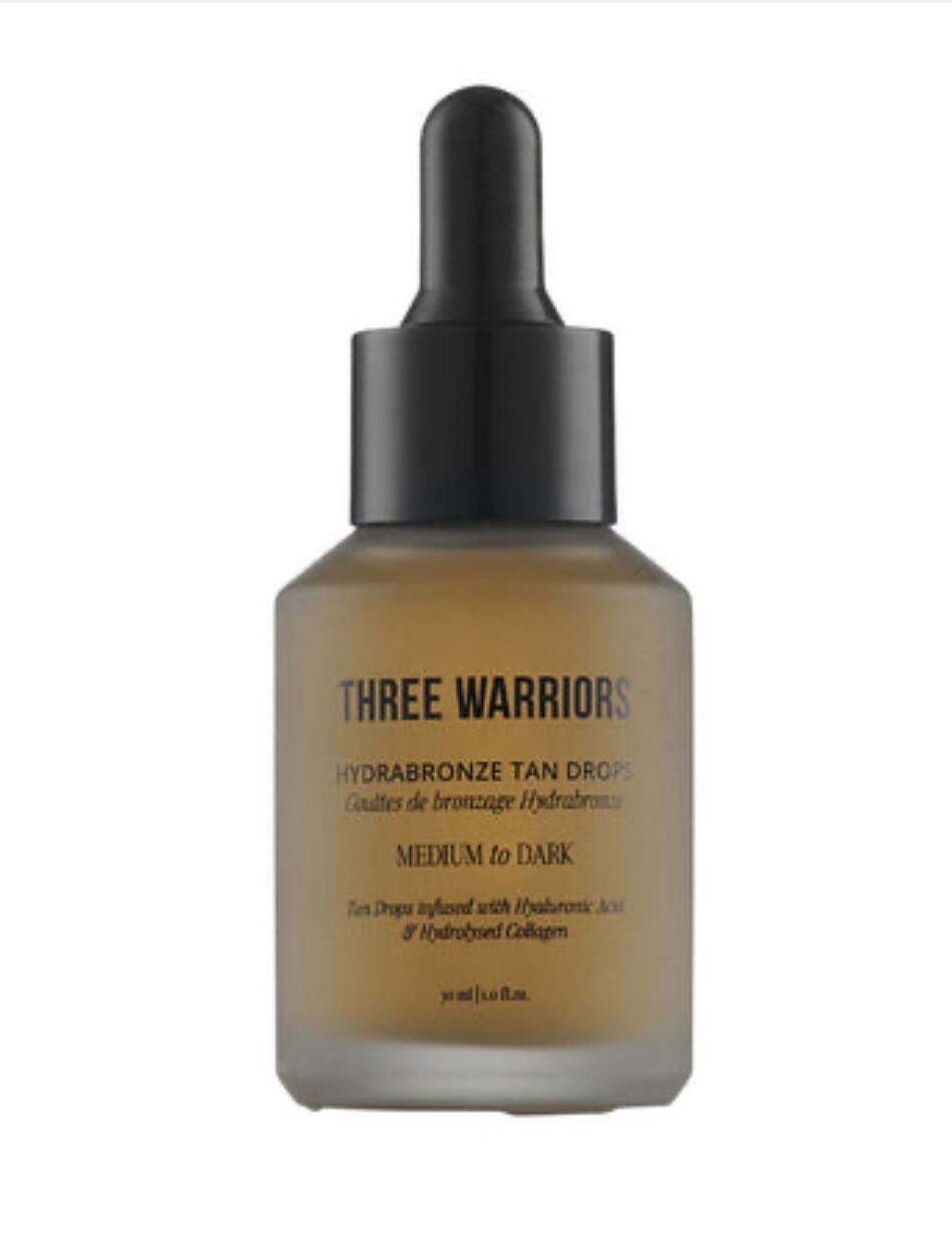 Three Warriors Hydrabronze Tan Drops Medium to Dark 30ml