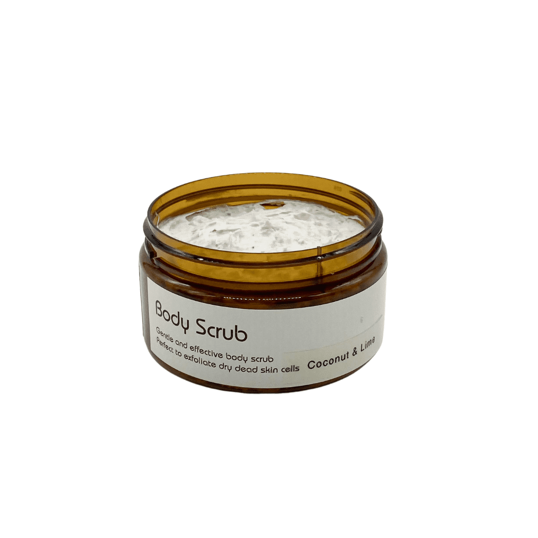 Body Scrub Lime and Coconut 250gm