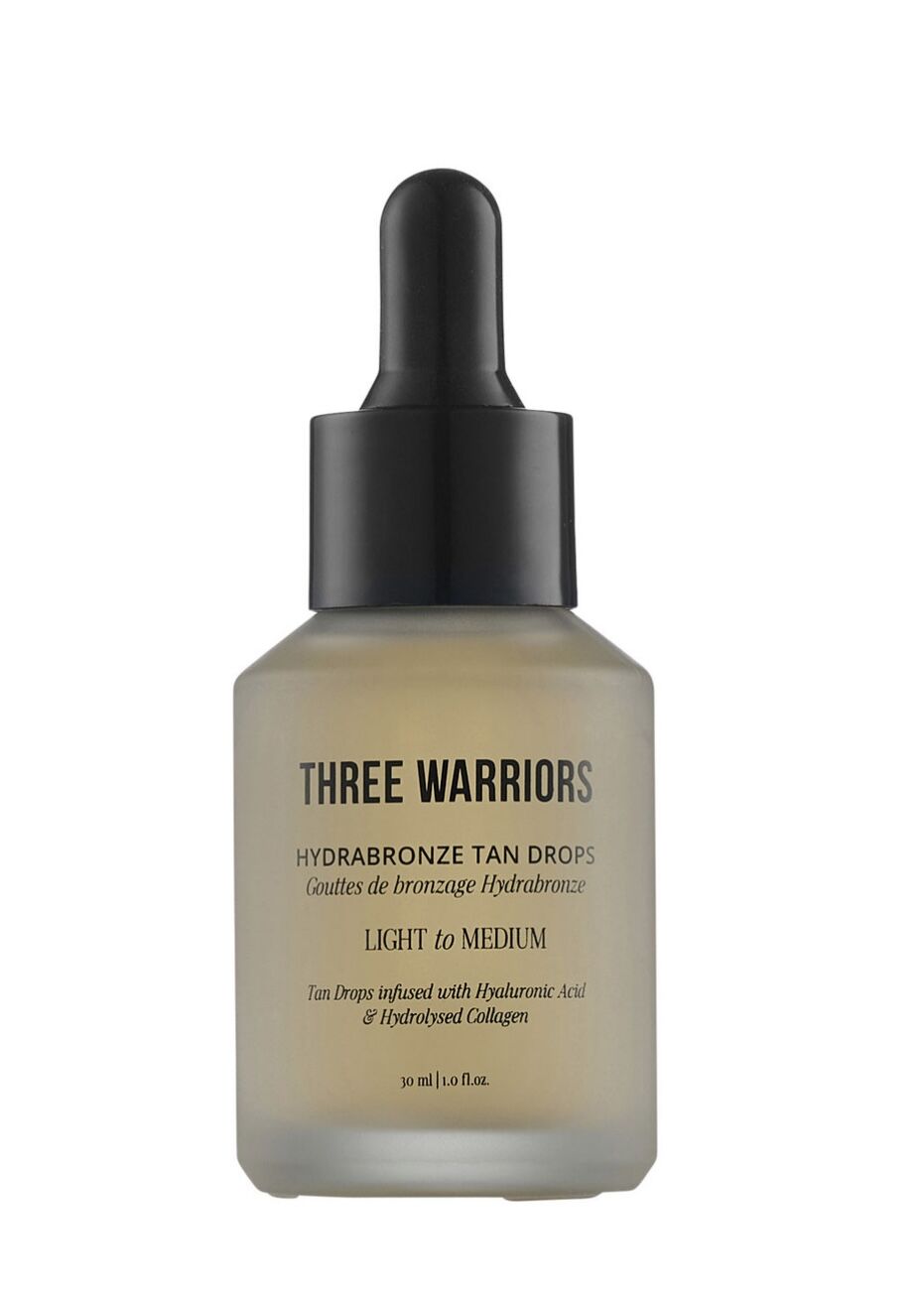 Three Warriors Hydrabronze Tan Drops light to medium 30ml